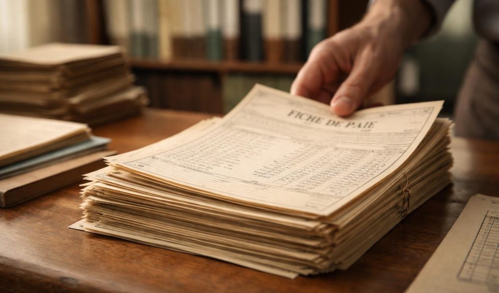fiches-paie-main-bureau-bois