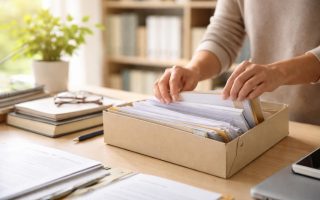 personne-triant-dossier-table-etageres
