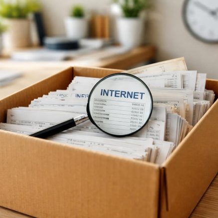 boite-factures-loupe-facture-internet