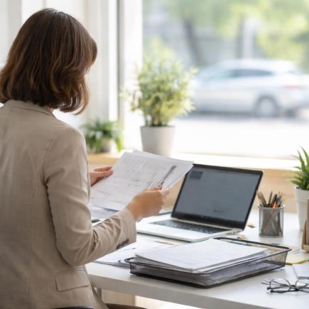 personne-dos-triant-documents-bureau-lumineux