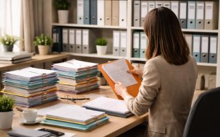 bureau-documents-personne-dossiers-etagere