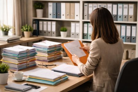 bureau-documents-personne-dossiers-etagere